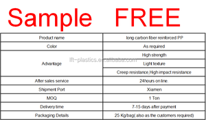 LFT Polypropylene Giá Mỗi Kg <span class=keywords><strong>Pp</strong></span> Gf30 <span class=keywords><strong>PP</strong></span> LGF20 % Chất Liệu Cho <span class=keywords><strong>Pp</strong></span> <span class=keywords><strong>Copolymer</strong></span> Ngẫu Nhiên - Product Image 5