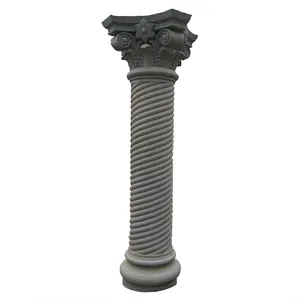 ABS Plastic 20cm x 350cm diagonal Roman Column Pillar Mould for sale