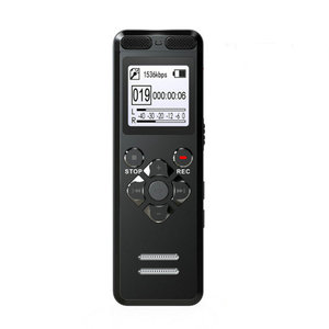 V36 High Sensitive Long Time Law Enforcement Timer Recording Music MP3 Player Digital Audio voice recorder