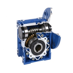 Caja de Engranajes de Gusano Azul OEM Motovario NMRV, Transmisión de Potencia Mecánica, Caja de Engranajes China, Reductores de Velocidad de Aleación de Aluminio - Product Image 4