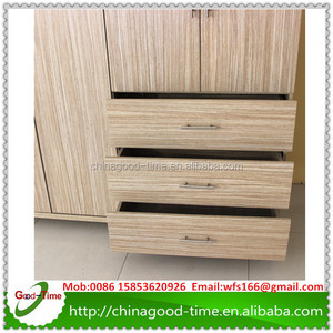 KD Furniture Different Designs Two Three Four Doors <strong>Wardrobe</strong> With Drawers for Hotel Room - Product Image 3