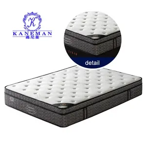 Usine directe pas cher prix marque personnalisée oriental printemps compresse sous vide emballage respirant matelas reine