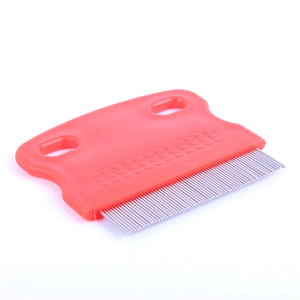 Arrivée 1 pc Peigne à Puces <span class=keywords><strong>Pour</strong></span> Animaux En Acier Brosse À Cheveux Peigne <span class=keywords><strong>Chien</strong></span> Toilettage <span class=keywords><strong>Tondeuse</strong></span> Mignon <span class=keywords><strong>Chien</strong></span> Chat Peigne - Product Image 5