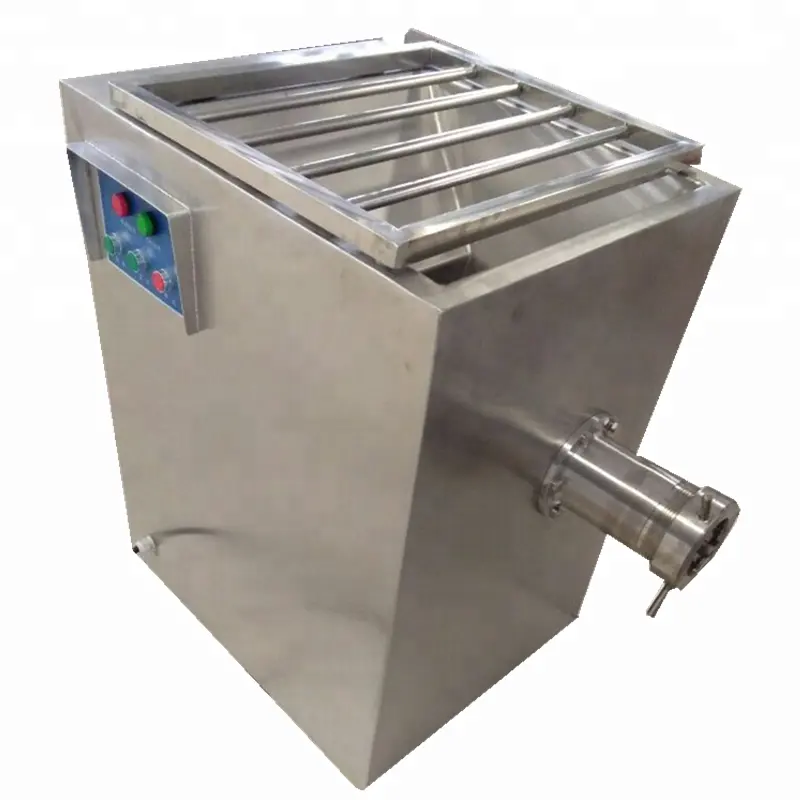 Manufacturers Automatic Kitchen Mince Fish Sausage Maker Meat Grinder Chopper Price India