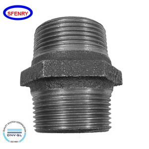 Sfenry ASME B16.11 Nhà Máy Mạ Kẽm Thép Carbon Chủ Đề Hình Lục Giác Núm Vú - Product Image 2