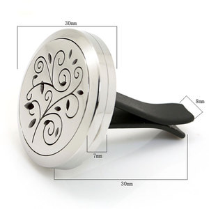 Tampon De feutre À L'intérieur 30mm Magnétique Petits Arbres Vide De Voiture Désodorisant Clip - Product Image 2