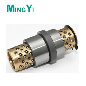 Size customization brass bearing ball cage for guide post