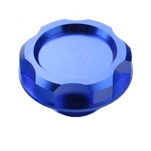Couvercle de remplissage d'<span class=keywords><strong>huile</strong></span> pour <span class=keywords><strong>moteur</strong></span> de course, capuchon de remplissage <span class=keywords><strong>universel</strong></span> en aluminium pour réservoir de carburant - Product Image 3