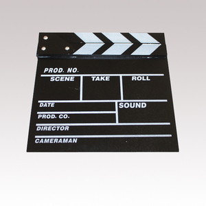 Movie Action Slate Clap Black/White Clapper Board/下見板 - Product Image 2