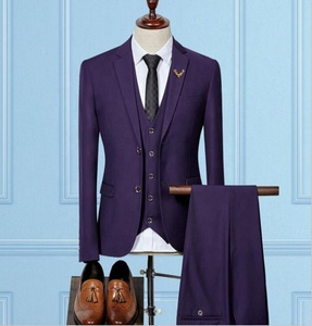 ¡Novedad de 2026! Traje de boda de tres piezas de alta calidad para <span class=keywords><strong>hombre</strong></span>, trajes ajustados de talla grande a la moda para mejor <span class=keywords><strong>hombre</strong></span> - Product Image 1