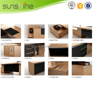 Ys02 usine directe prix ordinateur <span class=keywords><strong>de</strong></span> bureau en bois MDF Standard <span class=keywords><strong>mobilier</strong></span> <span class=keywords><strong>de</strong></span> bureau Com <span class=keywords><strong>luxe</strong></span> pdg Table <span class=keywords><strong>de</strong></span> bureau - Product Image 5