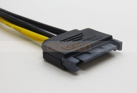 Câble d'alimentation pour carte graphique SATA 6 PCI Express 15 broches