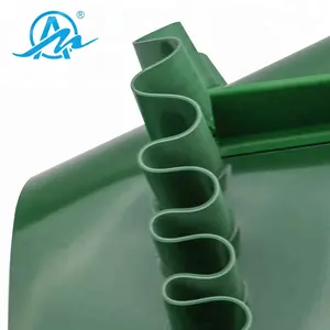 AIMAI تصميم غير قياسي تستخدم ل ماكينة نقل الأخضر pvc جدار سير ناقل