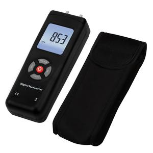 HOMME-45 Professionnel Numérique Manomètre +/-13.78kPa +/-2PSI Adapté pour 1-1 tuyaux de Ventilation, Système De Climatisation 11 unités - Product Image 5