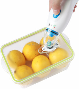 กล่องเก็บอาหารสุญญากาศพลาสติกทรงสี่เหลี่ยมผืนผ้า ปลอดสาร BPA พร้อมปั๊ม, กล่องเก็บอาหารสุญญากาศ - Product Image 1