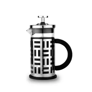 Eco-Friendly Percolator Coffee Maker Wholesale Stainless Steel Coffee French Press 1000ML Tea Pot