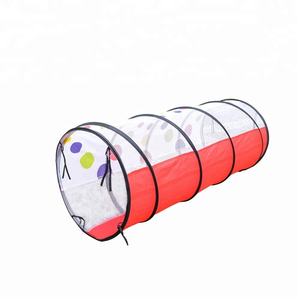 Tente de jeu pour enfants, tente de jeu en forme de Tunnel pour tipi, facile à plier, 3 pièces, pour maison de jeux en plein air, <span class=keywords><strong>cabane</strong></span> et piscine de boules d'océan - Product Image 4