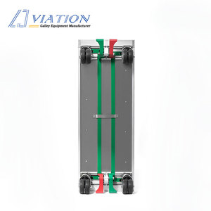 L'étalon-or pleine grandeur <span class=keywords><strong>trolley</strong></span> restauration d'avions chariots - Product Image 6