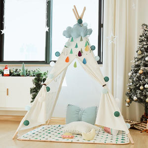 Indoor Canvas Tipi <strong>Wigwam</strong> Grow <strong>Tent</strong> Kids Teepee <strong>Tent</strong> - Product Image 4