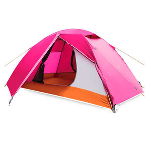 Abri pliable pour 2 personnes, Camping, randonnée, 4 saisons, extérieur, en Aluminium, étanche, pour adultes, nouveauté <span class=keywords><strong>2018</strong></span> - Product Image 2
