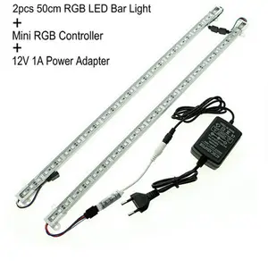 Lengte 50Cm Smd5050 Led Rgb Lichtbalk Dc 12V/Dc 24V