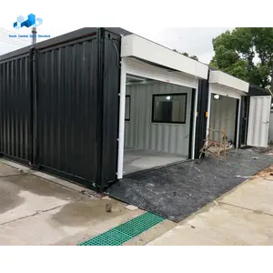 Kết Cấu Thép Prefab Nhà Vận Chuyển Container Nhà Để Xe Để Bán