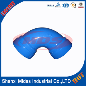 ISO2531 hierro dúctil di radio largo socket weld elbow pipe fitting - Product Image 3