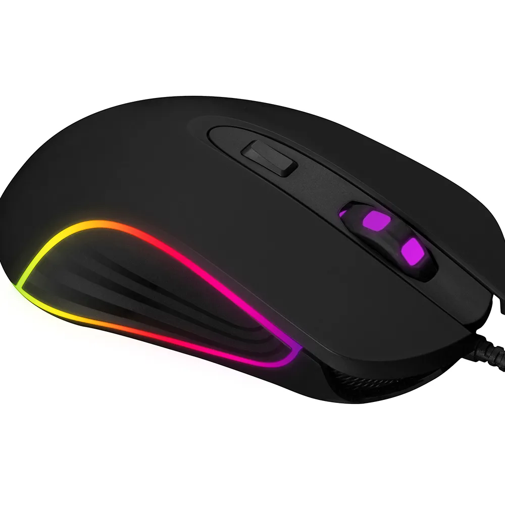 Programmable Buttons Gaming Peripherals Gaming Mouse with RGB LED Backlight