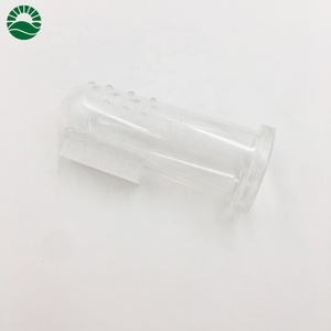 Silicone baby infant training finger <strong>toothbrush</strong> - Product Image 2