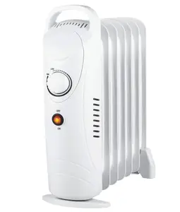 Mini radiador eléctrico lleno de aceite para habitación, 450W, 600W, 800W, 1000W, con CE GS, CB, ROHS, ERP