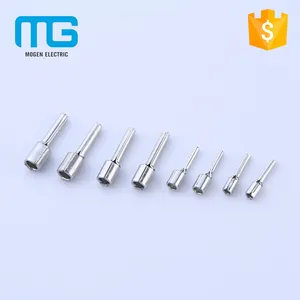 Hot Selling Copper 0.5-6mm Naked Electrical Non-insulated Pin Terminals