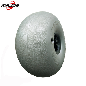 12-16 Zoll großes Ballon rad für Kajak Dolly & Sand Carts Aufblasbarer Strand buggy mit Kunststoff-PVC-PP-Lenkrädern - Product Image 3
