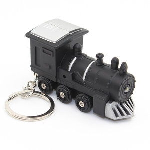 Mini Traveling Locomotive Train Led Keychain with Sound - Product Image 3