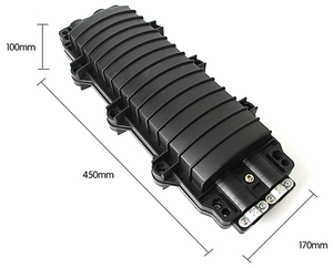 Nouvelle boîte de raccordement/fermeture/armoire à fibres optiques et terminal de câble à fibres optiques mini 12 cœurs FTTH souterrain - Product Image 2