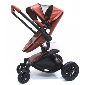 <span class=keywords><strong>Passeggino</strong></span> per Bambini Approvato EN1888 CE, Nuovo Design in Pelle PU a Forma di Uovo, Rotazione a 360°, Prodotti per Neonati - Product Image 4