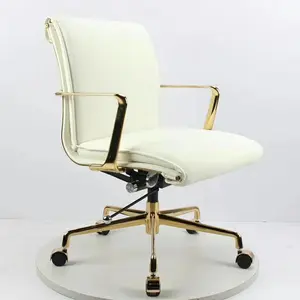 Роскошный офисный стул из натуральной кожи для компьютера