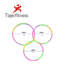 Vòng Tập Thể Dục Trẻ Em Bằng Nhựa Ba Chiều Lấp Lánh Giá Rẻ Trực Tiếp Từ Nhà Máy Với Vòng Hula - Product Image 6