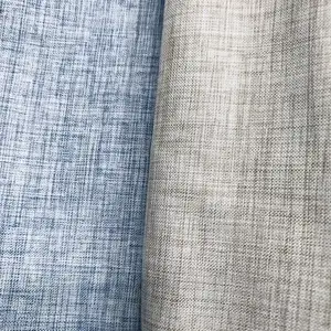 100% Polyester Cationic Nhuộm Vải Giả Màu Spinning Vải Thân Thiện Với Da Breathable Đối Với Trang Chủ Dệt May