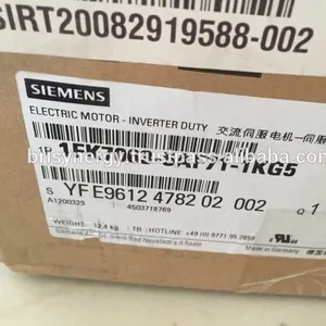 Siemens 1FK7063-5AF71-1KG5 Electric Motor - Inverter Tugas SIMOTICS S Sinkron Motor Servo 1FK7 Kompak 11NM Barang Baru