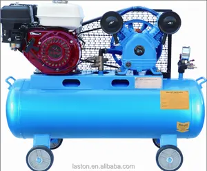 Electric power petrol engine compressor