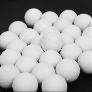 Bola de borracha personalizada de silicone, 5mm 6mm 8mm 9mm 10mm com furo - Product Image 2