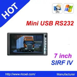 2013 neue rs232 7" gps wifi bluetooth