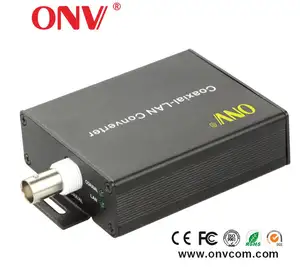 Kamera IP Transmisi Sinyal Melalui Kabel Koaksial, Konverter IP Ke Analog, Ethernet Over Coax Extender Analog Ke Ip dengan Nvr, Dvr