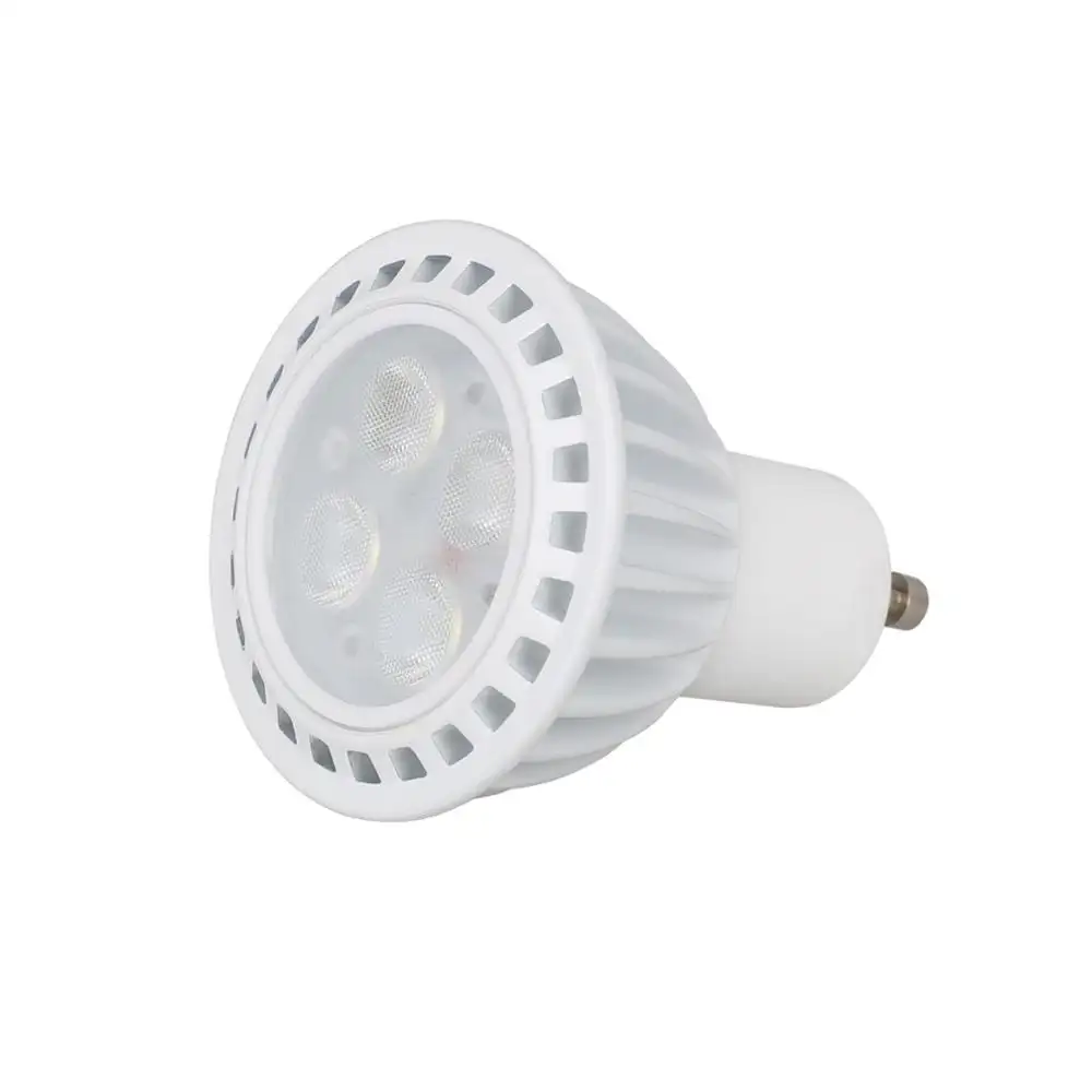 GU10 LED Ampul 110 V 220 V 5 W 7 W MR16 LED lamba DC/AC 12 V- 24 V kısılabilir yuvarlak led Spot ışık Alüminyum AC85V-265V GU5.3 Spot