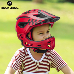ROCKBROS 어린이 어린이 밸런스 자전거 안전 스포츠 전면 커버 자전거 사이클링 헬멧 - Product Image 4