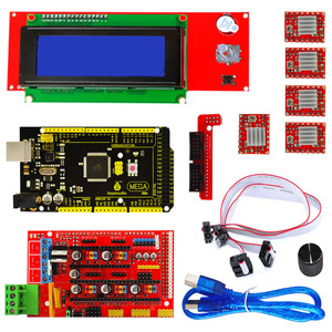 Keyestudio 3D impresora Kit para Arduino rampas <span class=keywords><strong>1</strong></span>,4 + Mega 2560 + 5x A4988 + LCD 2004 controlador - Product Image 1