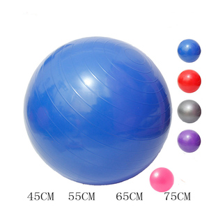 Ballon de gymnastique suisse anti-éclatement éco-responsable pour exercices de yoga et de fitness <span class=keywords><strong>65</strong></span> cm - Product Image 3