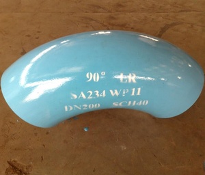 פלדה סגסוגת פלדה 8 אינץ 'std רדיוס 1.5D 30/ <span class=keywords><strong>90</strong></span> מעלות צינור חלקה צינור ריתוך <span class=keywords><strong>a234</strong></span> wp22 - Product Image 4