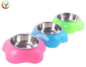 Nouveau design, bol pour animaux de compagnie en acier inoxydable en forme de fleur, mangeoire à eau pour chien chat oiseau de compagnie - Product Image 3