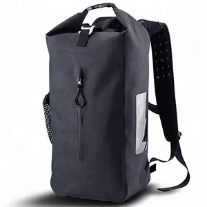 Heavy Duty Custom Logo 600D TPU Fabric 25L Waterproof Dry Bag Backpack